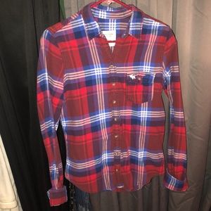 red flannel shirt